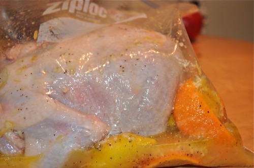 citrus roast chicken/add chicken