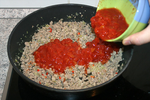 24 - Tomaten hinzufügen / Add tomatoes