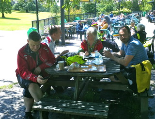lunch in Golders Hill Park