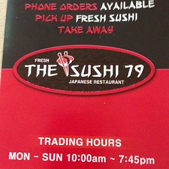Food: QLD, The Sushi 79 Raby Bay