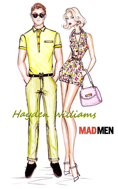 Hayden Williams for Mad Men collection