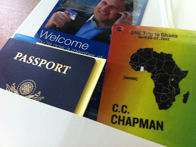 #ONEcampaign Luggage Tags & Passport