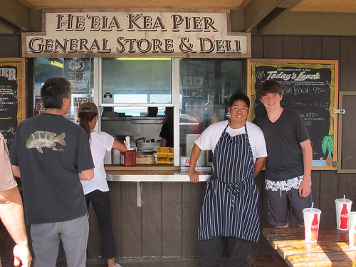 Onolicious Burgers at Heeia Kea Pier