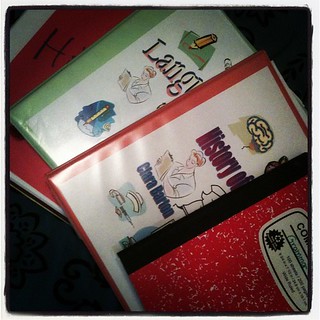 Getting #homeschool notebook samples ready for Connections conference in West Palm Beach with @karinkath.