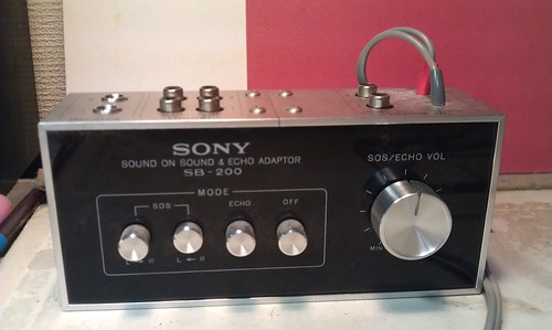 SONY SB-200 Sound On Sound & Echo Adaptor1 by Kanda Mori