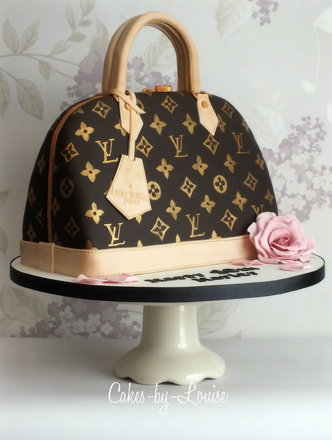 Louis Vuittion Handbag cake | Flickr - Photo Sharing!