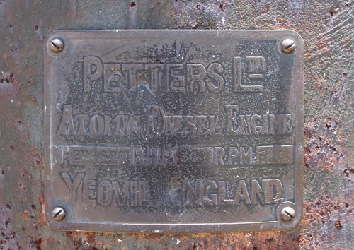 The Petters Engine Plate
