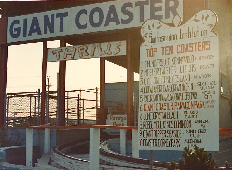 Paragon Park 1985 - The Giant Coaster