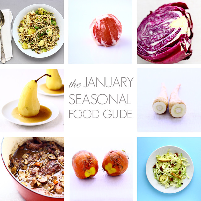 The January Guide to Seasonal Foods