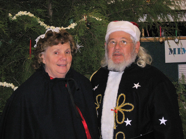 American Civil War Era Santa and Mrs Claus