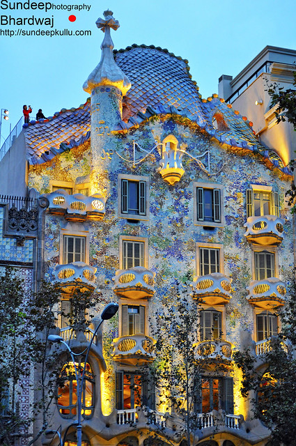 Gaudi Buildings Barcelona