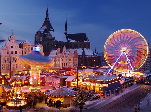 christmas market in Rostock