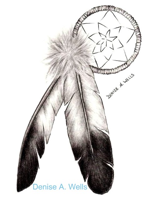 Eagle Feathers/Dreamcatcher by