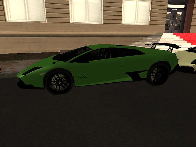 Lamborghini murcielago lp6704 sv Green