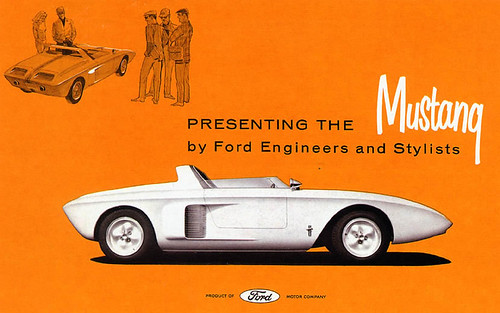 1962 Ford Mustang I Concept Car Brochure - USA by Five Starr Photos ( Aussiefordadverts)