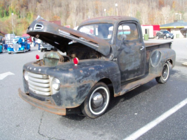 This 1948 Ford pickup was for sale It was a solid truck with a good bed