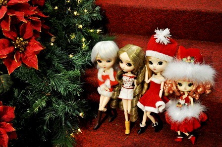 Pullip and Dal in Christmas