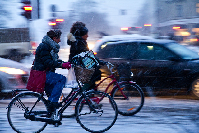 Evening Flow 3 - Cycling in Winter in Copenhagen
