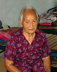 Nha Trang, Vietnam - Visit in a nursing home