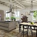 New Inspiration: Contemporary Kitchen With Rustic Design by TOYO