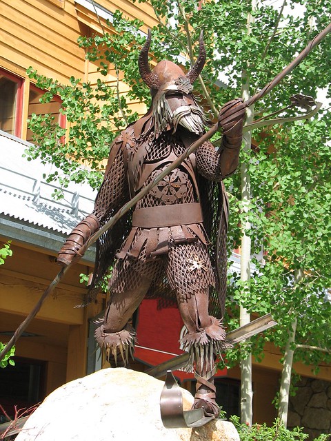A Norse Viking Warrior I found in Breckenridge