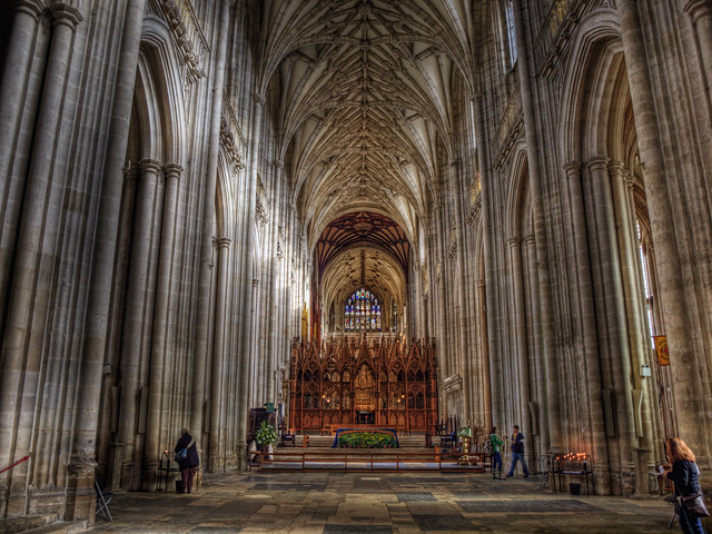 The Nave - Winchester Cathedral
