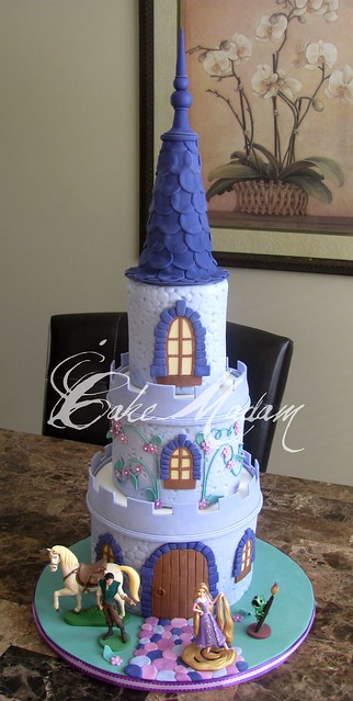 Tangled cake I got to make this cake for my BIGGEST FAN