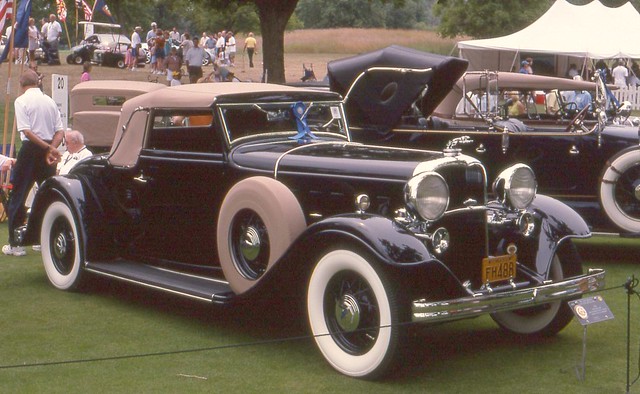 1932 Lincoln KB LeBaron convertible