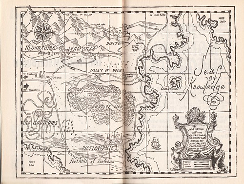 Map from The Phantom Tollbooth