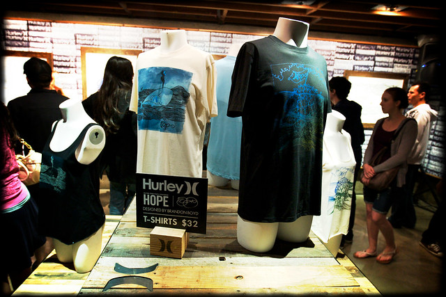 Brandon Boyd Art Show Collaboration with Hurley and Seathos benefiting the 