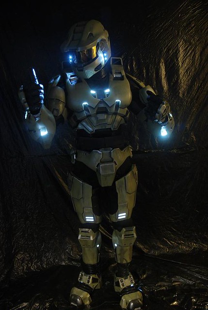 Master Chief Armor Suit Lights Flickr Photo Sharing