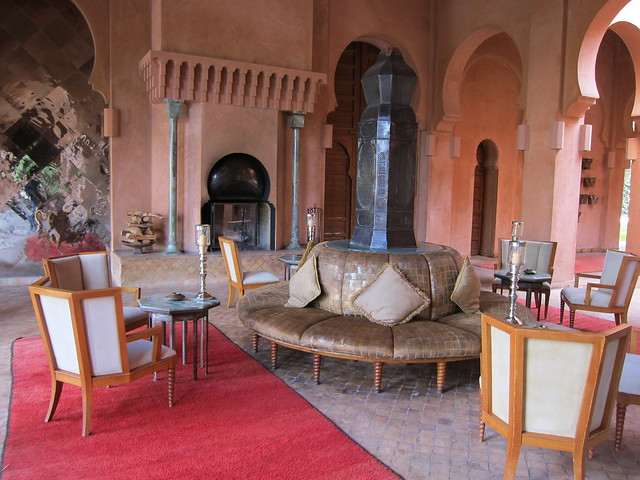 Hotel Amanjena at Marrakech, Morocco