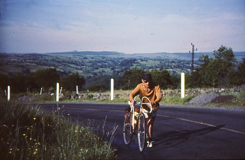 1964 (age 21)  -  3rd Year at Exeter in Bordeaux : June : Bike Adventure