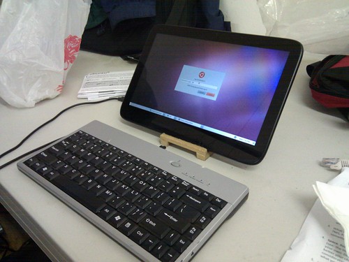 Ubuntu on a tablet