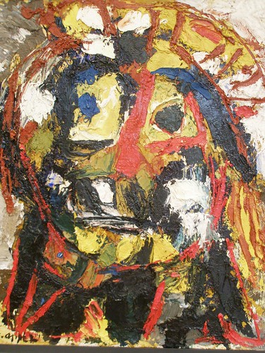 Karel Appel 'Clown', 1954, Chazen Museum of Art, Madison, Wisconsin