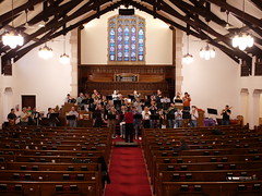 Trombone Choir Practice at Judson Baptist