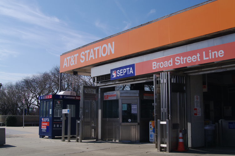AT&T Station in Philadelphia, PA (formerly Pattison Station)