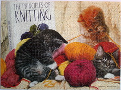Kittens with yarn - Kätzchen mit Wollknäuel