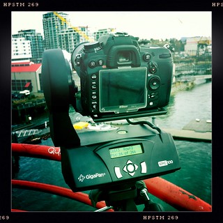 Trying the Gigapan again from the Lonsdale Quay sign tower