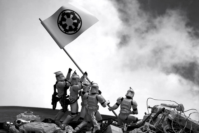 54/365 | Troopers Raising the Flag on Iwo Jima