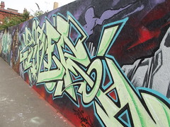 Graffiti street art - Bradford Street, Digbeth - Connaught Square