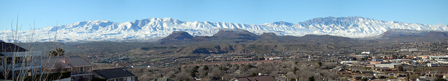 #365 Panorama Snow Mountains