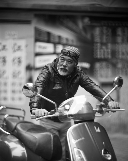 vespa - analog photography in hong kong 
