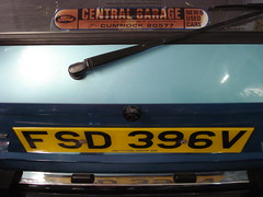 Old motor dealer stickers