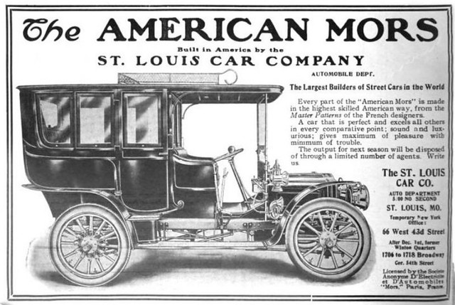 1906 The American Mors Automobile by the St. Louis Car Co.… | Flickr - Photo Sharing!