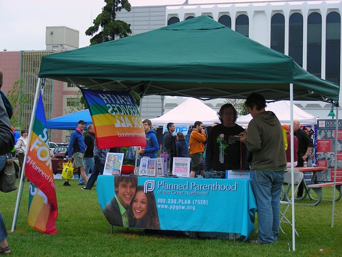 Planned Parenthood of the Great Northwest at Alaska Pride Fest 2011