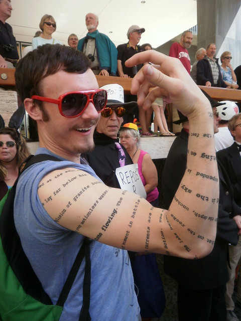 ST STUPID'S DAYTOP 10 CUTE GUY with AYN RAND TATTOO