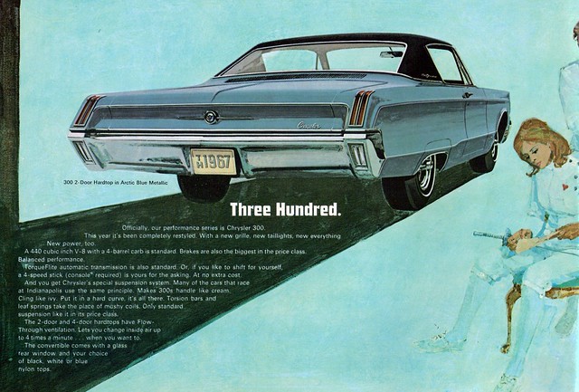 1967 Chrysler 300 2 Door Hardtop