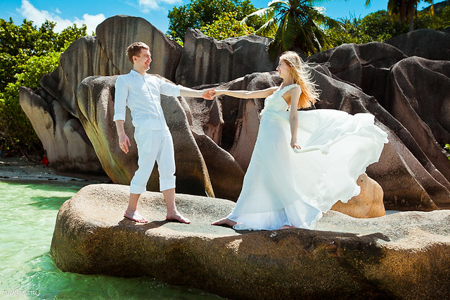 Seychelles LaDigie wedding photography