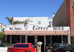 Mrs. Olson's Coffee Hut at the beach in Oxnard, California